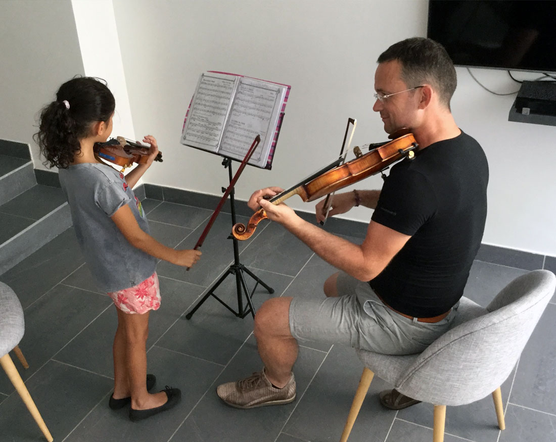 Frederic Nouyrigat | Cours privé de violon à domicile